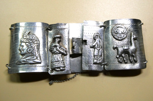 P491 800silber armband - ,