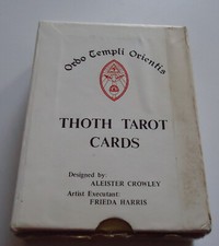 Vintage Thoth Tarot Karten