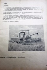 3x Mähdrescher E512  1970er