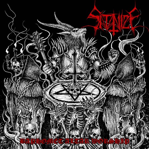 Satanize baphomet altar - -,
