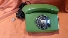 grün  Telefon FeTap 791-1  Vintage Retro Wählscheibe 70er 80er
