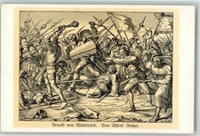 39738761 - sign. Rethel, Alfred Das Opfer des Arnold von Winkelried in der