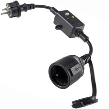 Fehlerstromschutz Adapter IP44 16A Fehlerstrom FI Personen Schutzschalter CT-RCD