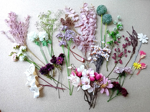 Künstlicher blumen mix - künstlicher, blumen-mix