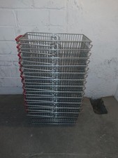 Einkaufskorb Metall 12 Stück circa 42,5x26x18 xm für nur 35,00 EUR