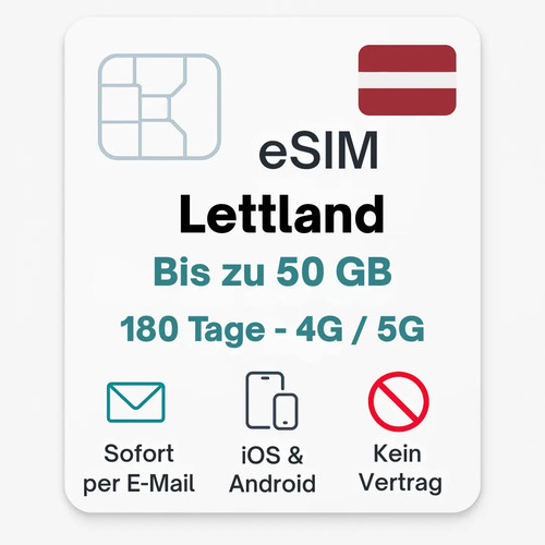 Lettland esim datentarif - lettland,