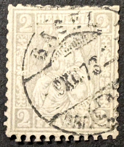 Schweiz 1862 sitzende - 1862/81,