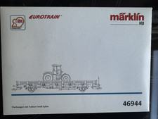 Märklin 46944 Flachwagen mit Traktor Fendt Xylon neu, unbespielt in OVP