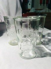 3 x IKEA Trinkgläser mit der Aufschrift MILK