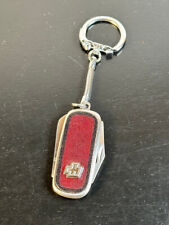 Taschenmesser mit Lederbesatz