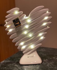 Tiziano Keramik Deko Herz mit