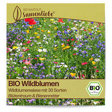 BIO Mischung Samen 30-Sorten -  Blumen-Samen Saatgut Mischungsamen