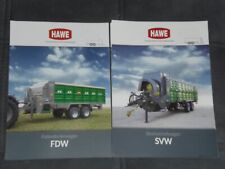 HAWE FDW Futterdosierwagen, SVW Strohverteilwagen Prospekte ( 4377 )