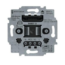 Busch-Jaeger LED-Tastdimmer-Einsatz 64851 U Dimmer 2CKA006500A0012