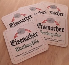5 Bierdeckel Eisenacher