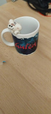 Diddl Tasse - Guten Morgen Becher - Kaffeetasse Teetasse Figur am Rand