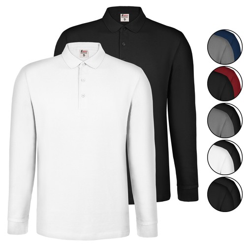 Herren polo shirts 2er set - polo,