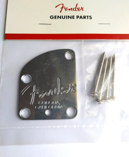 Fender neckplate deluxe - fender®,