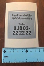 Adac aufkleber plakette - aufkleber,