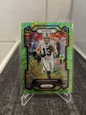NFL Trading Card Hunter Renfrow 2023 Prizm Green Las Vegas Raiders Football