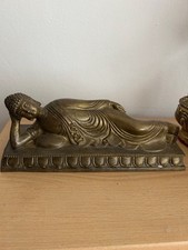 Buddha bronze liegende - bronze,