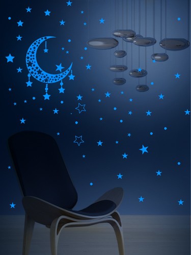 Glow wandtattoo - glow,