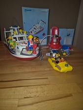 Playmobil 3941 Rettungskreuzer Boot mit U-Boot
