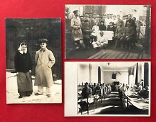 3 x Militär AK 1. WK 1915 Dt. Soldaten im Lazarett Verwundete   ( 92282