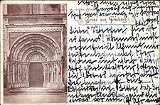 Freiberg Sachsen Erzgebirge 1899 Freiberger Dom St. Marien Goldene Pforte Kirche