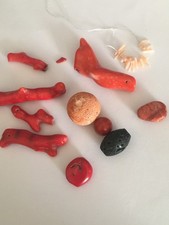 10 Natur-Korallensteine Diverser Korallen Äst+Bambus+Schaum+Edelstein+....