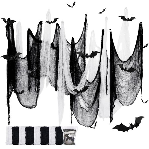 Halloween deko stoff stücke - halloween,