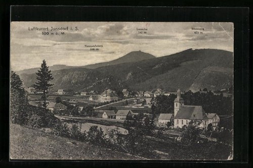 Ansichtskarte jonsdorf s - jonsdorf,