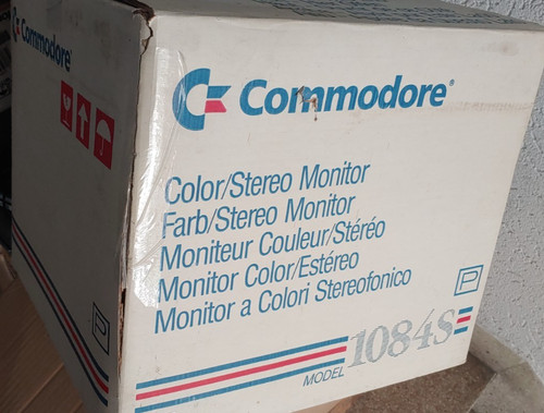 Commodore farbmonitor 1084s - farbmonitor, 1084s-p