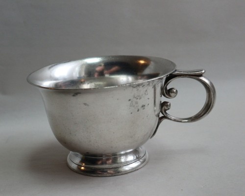 Alte hotelsilber serviertasse - alte,