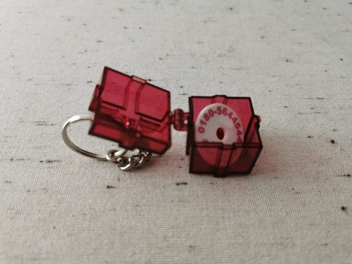 Roter geschenkwürfel - roter,