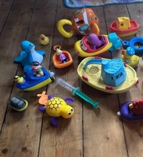 Großes Spielset für Babys Kleinkinder Baden Badewanne Greentoys B