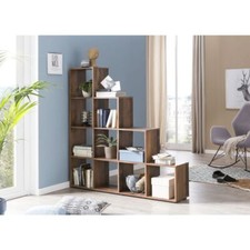 Treppenregal  Raumteiler Regal 4 Stufen  10 Fächer  Old Style NEU