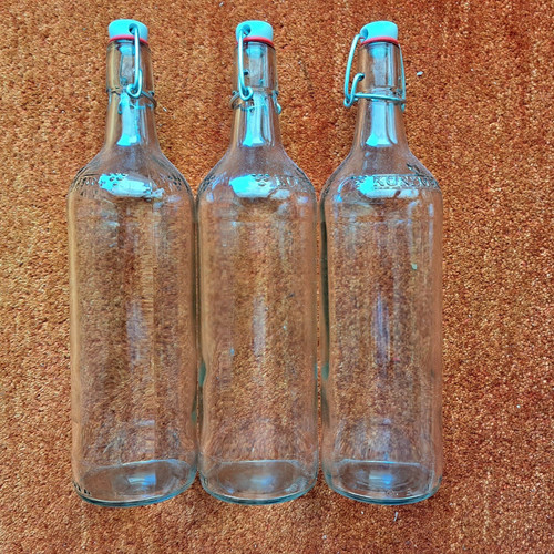 Bügelflasche glasflasche - x,