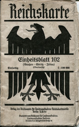 Alte reichskarte einheitsblatt - reichskarte,
