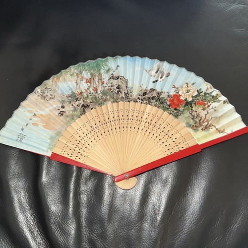 Chinesischer handfächer - chinesischer,