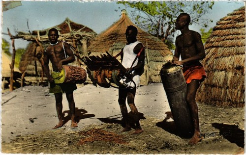 Cpa senegal tam - senegal, tam-tam