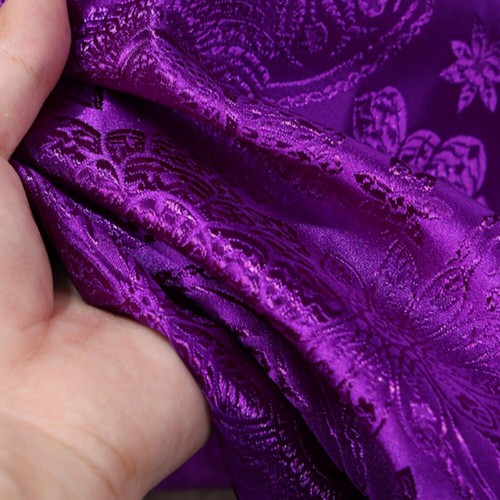 Blumen jacquard brokat stoff - jacquard,