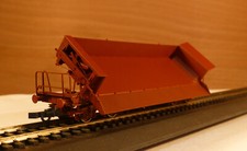 PIKO #54600, Zweiseitenkipper Fakks 127, DB AG, H0, DC, KKK, Ep. V, neuw. in OVP