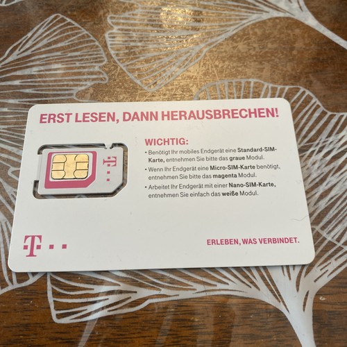 Telekom simkarte neu - simkarte,