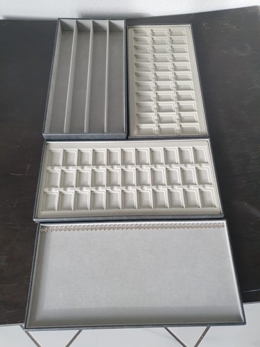 Schmucktablett xxl 4er set - schmucktablett,