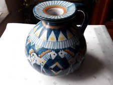 Krug, Keramik, handbemalt