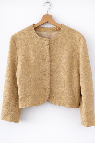 True vintage brokat - vintage, blazer