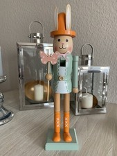 Osterhase Hase Osterdeko Osterfigur Ostern Figur Dekoration 36 cm Holz Osterei