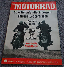 Das Motorrad 6/1967 Hercules K