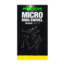 Korda Micro Ring Swivel Medium Karpfenangeln Rig Wirbel NEW OVP